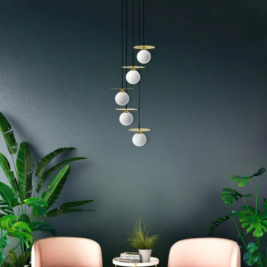 Suspension lustre Cascade S ALUMINOR