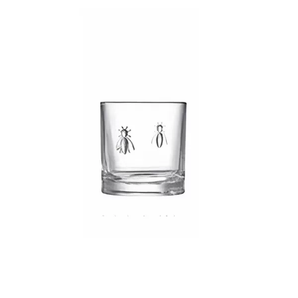 Set de 4 gobelets à whisky Abeille LA ROCHERE