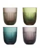 Set de 4 verres à eau Ouessant LA ROCHERE gobelets colorés