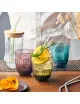 Set de 4 verres à eau Ouessant LA ROCHERE gobelets colorés