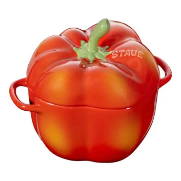 Mini cocotte STAUB céramique Poivron 12cm