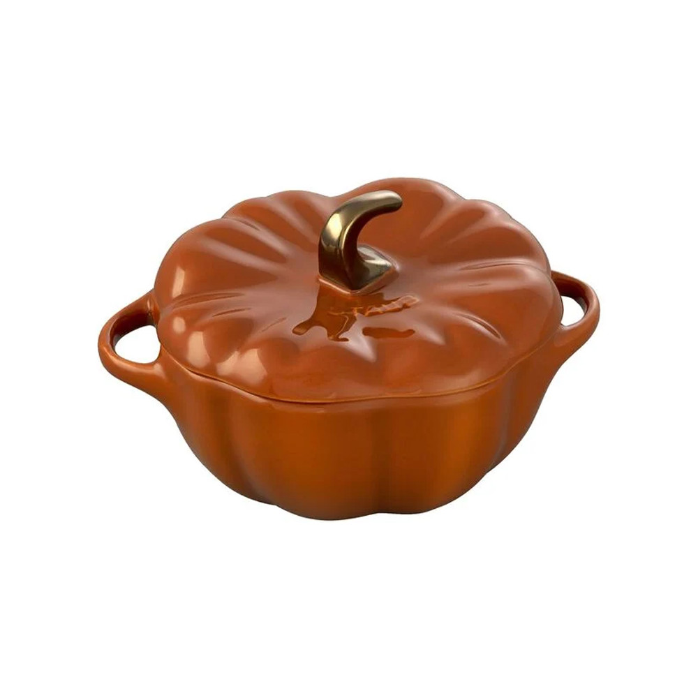 COCOTTE STAUB forme citrouille NEUVE diamètre 25 cm cocotte fonte art