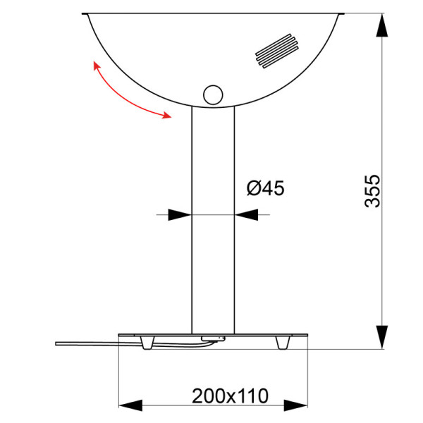 Lampe à poser Ekinoxe LT Aluminor - 3 coloris