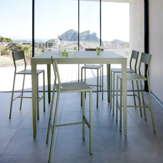 Chaise haute Take Matière Grise - 2 hauteurs 36 coloris