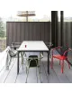 Fauteuil Helm Matière Grise - 38 coloris