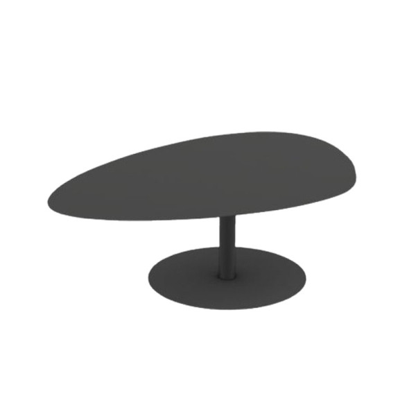 Grande table basse XL Galet Matière Grise - 40 coloris