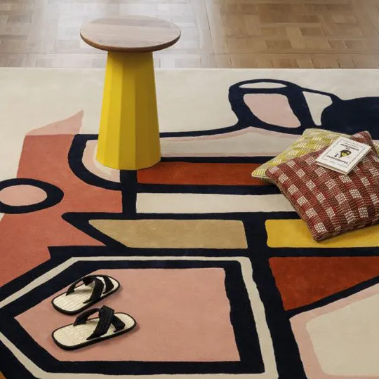 Tabouret Ankara 45cm Matière Grise - 39 coloris