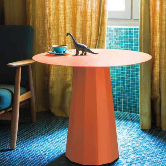 Table lounge Ankara acier Matière Grise - 39 coloris