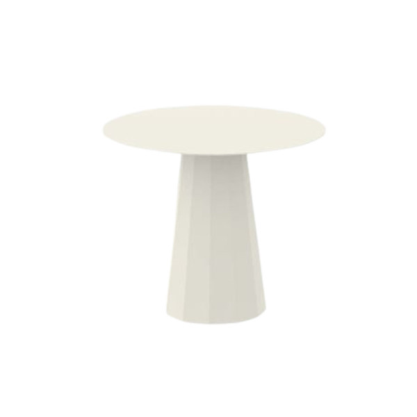 Table basse ronde Ankara acier Matière Grise - 39 coloris 2 tailles