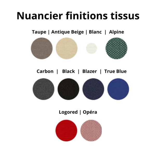 Fauteuil dossier Hegoa basculant Matière Grise acier - 38 coloris