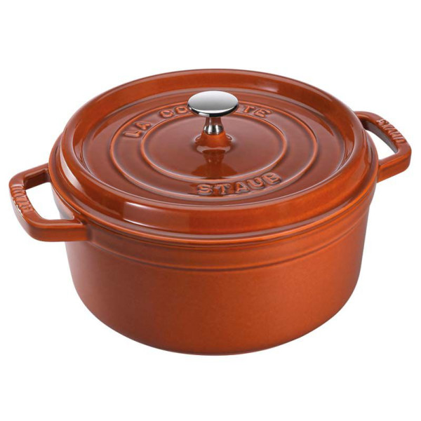 Cocotte Staub en fonte 24cm - 8 coloris