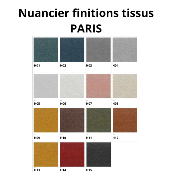Chaise Colette Carrier - 32 coloris 52 tissus