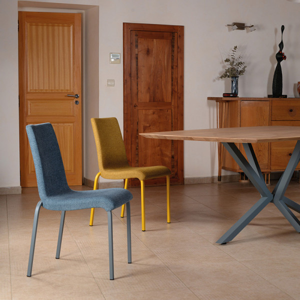 Chaise Venise Carrier - 32 coloris 52 tissus
