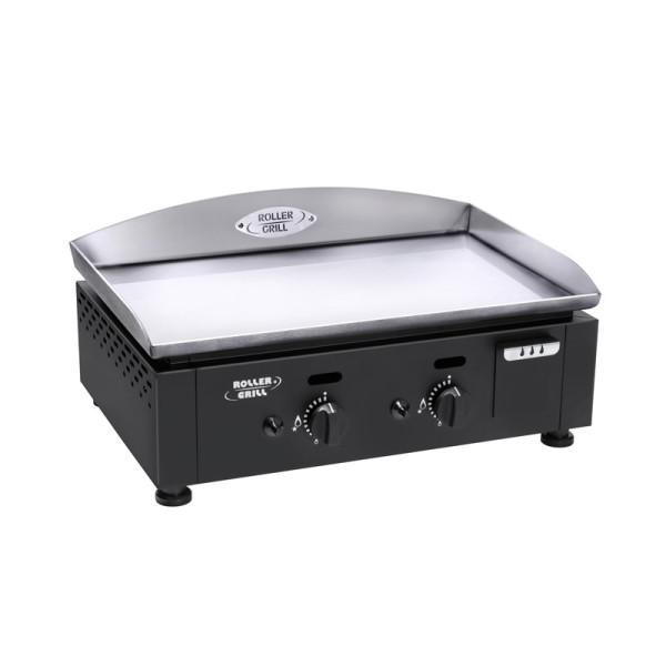 Plancha 600 Gaz Roller Grill 60x40cm PLI600GN noire