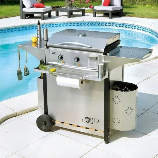 Ensemble Plancha 400 Electrique Roller Grill PL400E