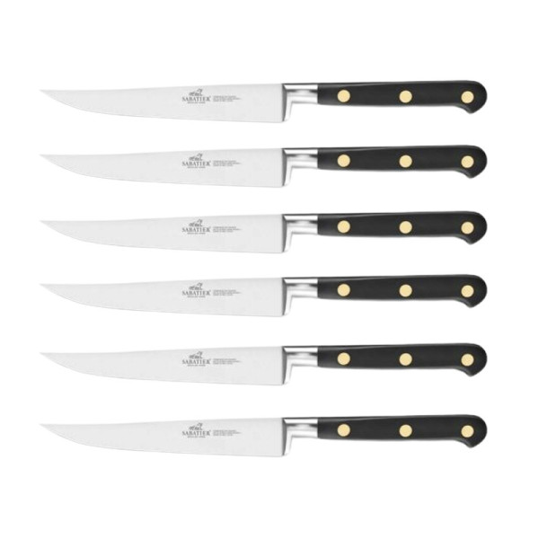 Couteau à steak Sabatier IDEAL Rivets - 2 finitions