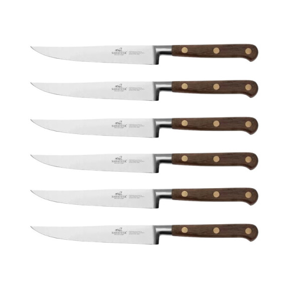 Couteau à steak Sabatier IDEAL bois - 2 finitions