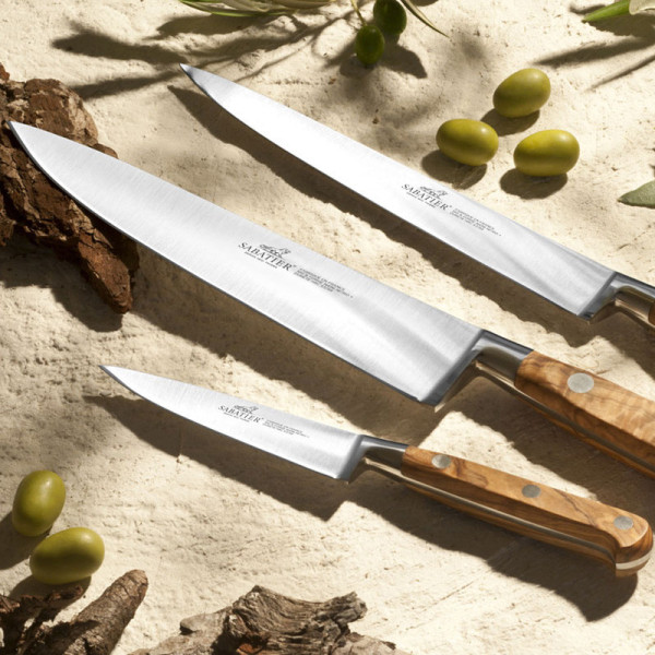 Couteau de cuisine Sabatier bois Idéal Provencao - 16 modèles