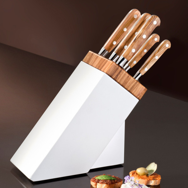 Bloc Arles et 5 couteaux de cuisine Sabatier