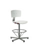 Siège Navailles acier inoxydable inox blanc V-KORR