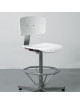 Siège Navailles acier inoxydable inox blanc V-KORR