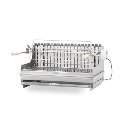 Barbecue à charbon Irissarry inox Le Marquier - avec ou sans chariot