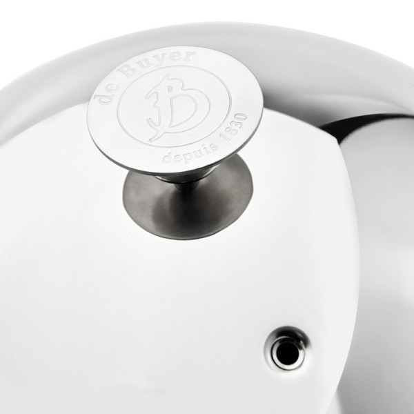 Cloche en inox De Buyer pour plancha