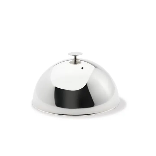 Cloche en inox De Buyer pour plancha