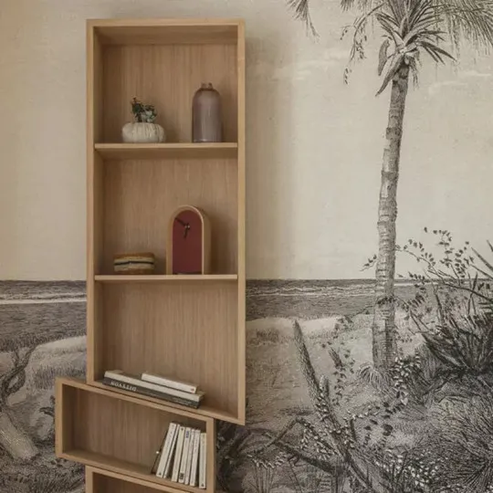 Horloge Arc Drugeot Manufacture chêne massif - 14 coloris