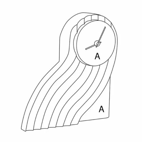 Horloge Fluss Drugeot Manufacture chêne massif - 14 coloris 2 finitions