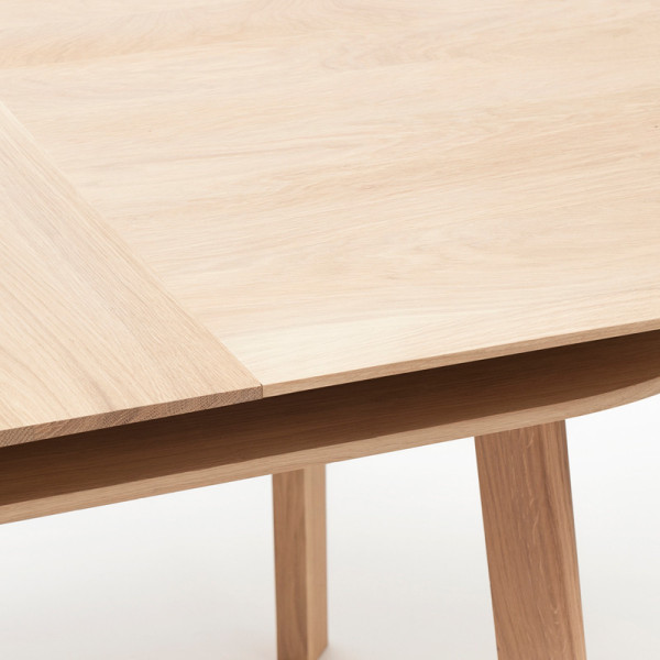 Table à manger extensible Parati Drugeot Manufacture chêne massif - 2 tailles 14 coloris 2 finitions