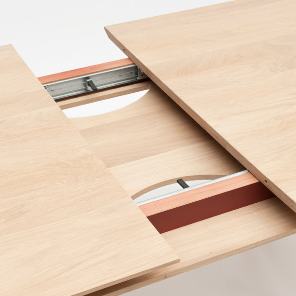 Table à manger extensible Parati Drugeot Manufacture chêne massif - 2 tailles 14 coloris 2 finitions