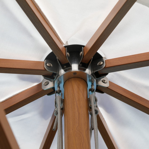 Parasol MÉDICIS carré grand format 3x3m SOLARIUS