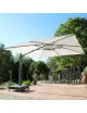 Parasol MÉDICIS déporté XXL 3,5x5m VEGA - 3 coloris