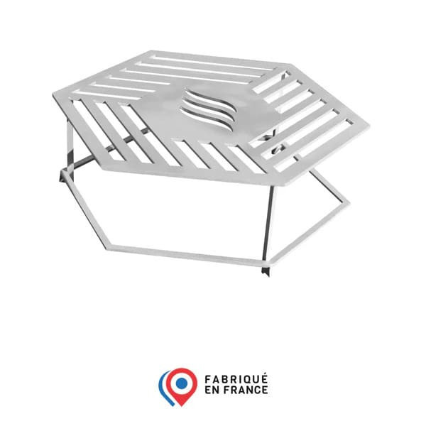 Grille HEXAGONE pour brasero plancha Festin 105cm