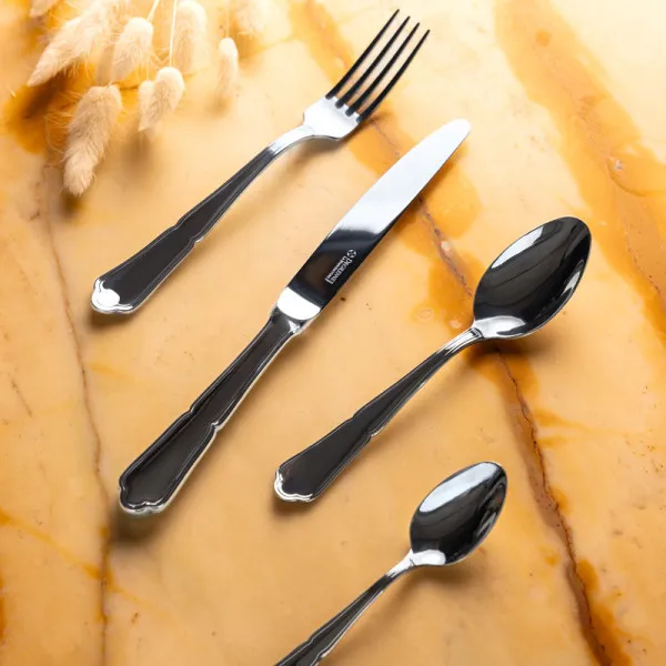 24 couverts DEGRENNE Contour manche orfèvre