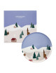 Plats DEGRENNE Destination montagne en porcelaine - 2 tailles