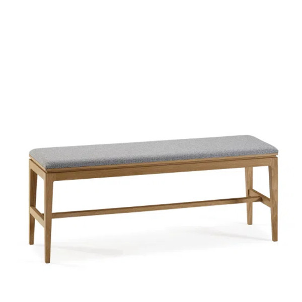 Banc Buzz Dasras bois et tissu - 19 finitions 3 tailles