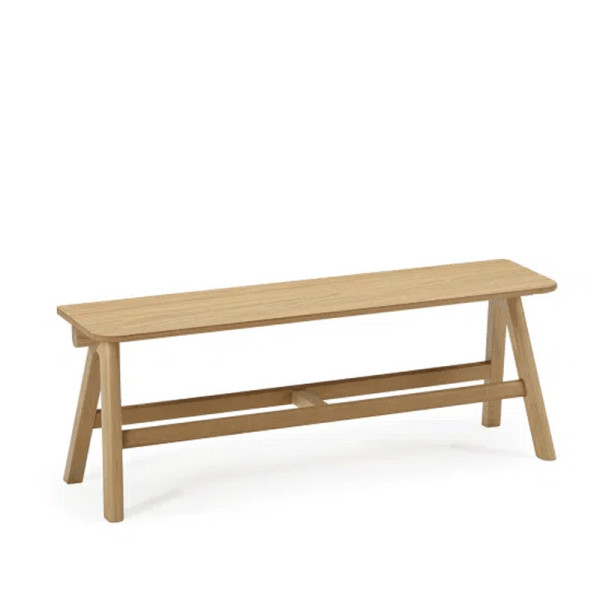 Banc Chevron Dasras bois chêne - 9 finitions 3 tailles