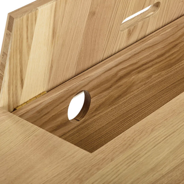 Bureau Ecola Dasras bois chêne - 9 finitions 4 dimensions