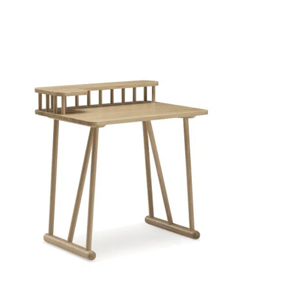 Bureau Odesk Dasras bois chêne ou noyer - 10 finitions 4 dimensions