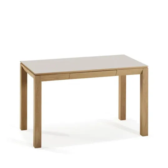 Bureau Clarté Dasras céramique bois chêne ou noyer - 10 finitions 2 dimensions