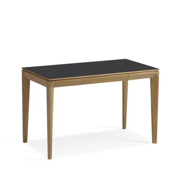 Bureau Buzz Dasras céramique bois chêne ou noyer - 10 finitions 2 dimensions