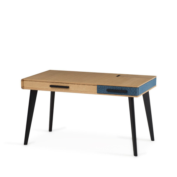 Bureau Paul Dasras bois chêne ou noyer - 10 finitions