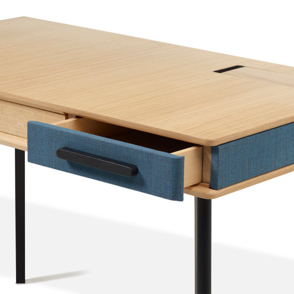 Bureau Paul Dasras bois chêne ou noyer - 10 finitions