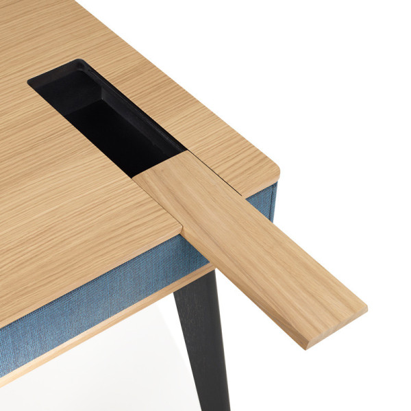 Bureau Paul Dasras bois chêne ou noyer - 10 finitions