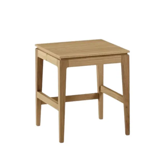 Tabouret Buzz Dasras bois chêne ou noyer - 10 finitions 3 hauteurs