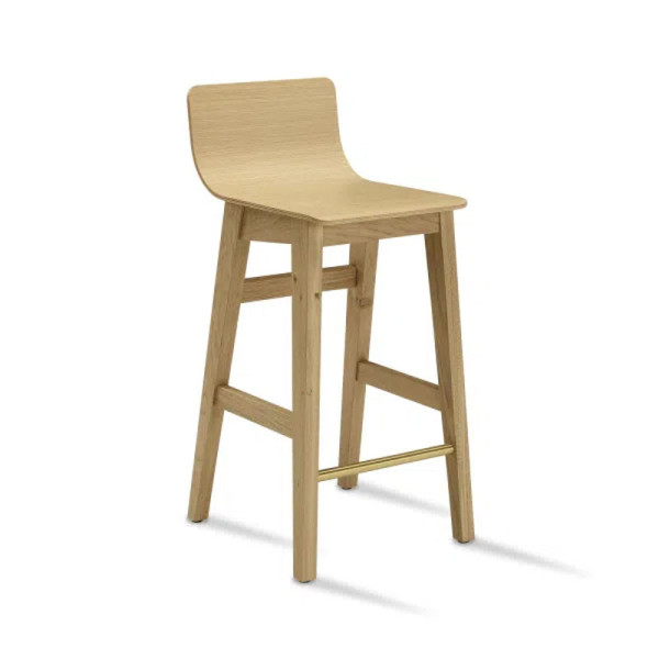 Tabouret Snack Dasras bois chêne - 9 finitions 3 hauteurs
