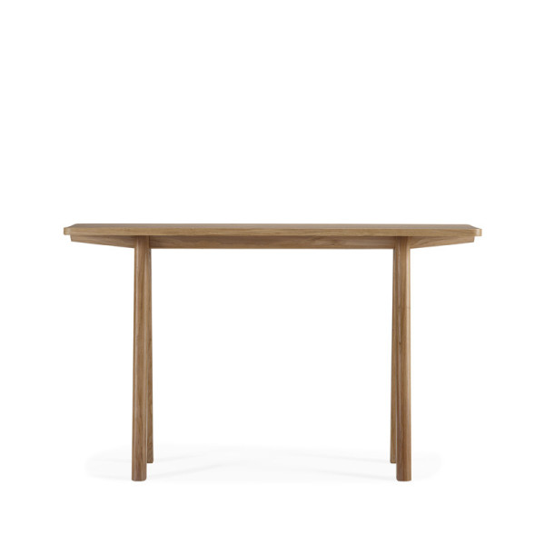 Console fixe Chevron Dasras bois chêne ou noyer - 10 finitions 3 tailles