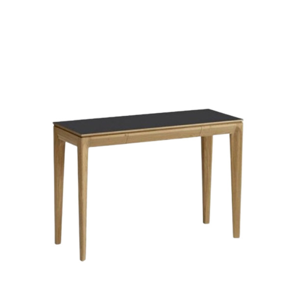 Console extensible Buzz Dasras céramique bois chêne ou noyer - 10 finitions 4 tailles